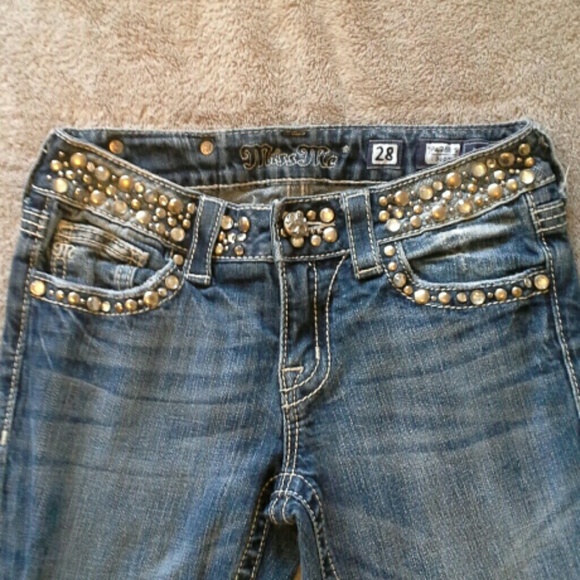 miss me rhinestone jeans